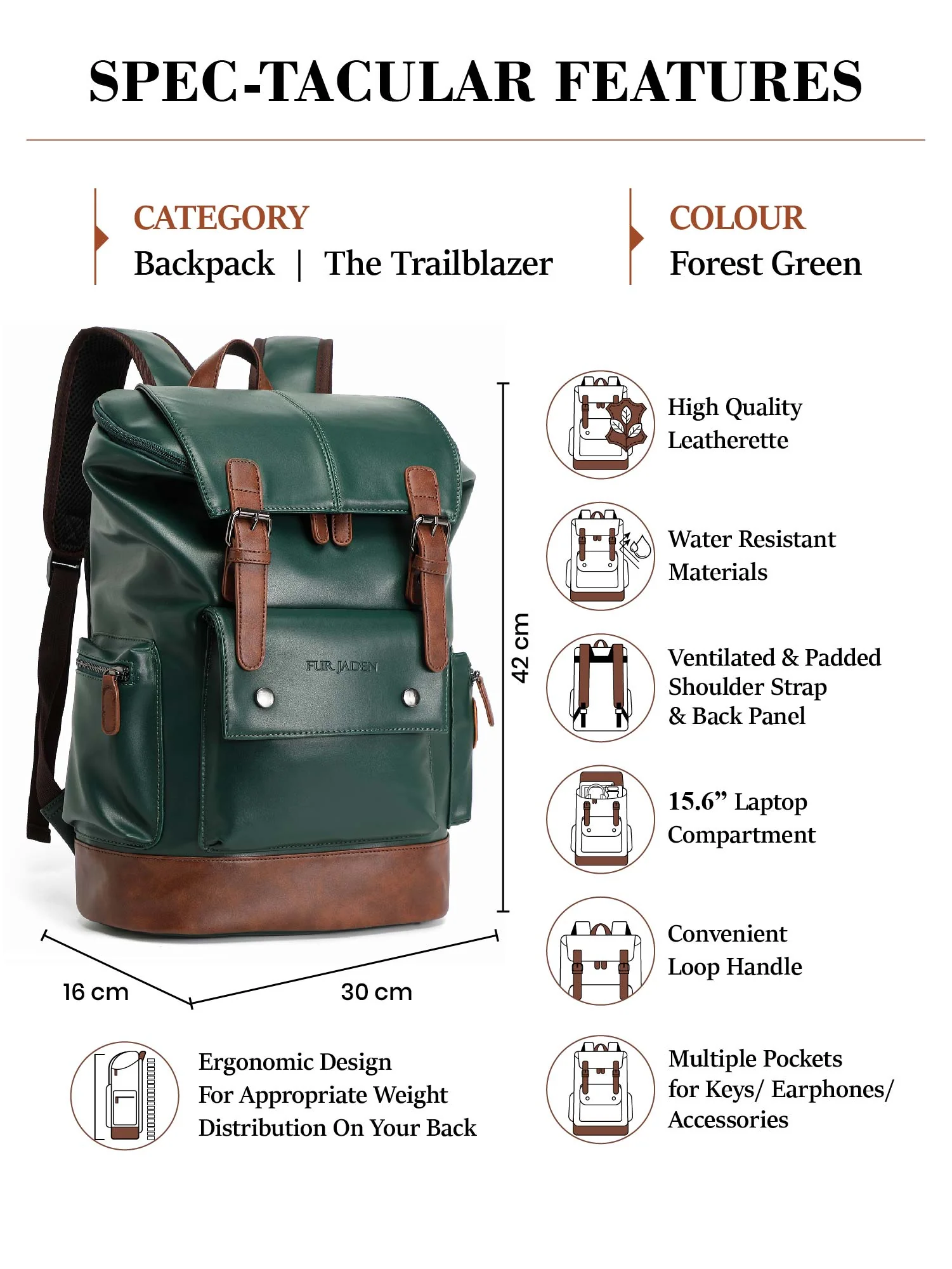 The Trailblazer | Forest Green - Image 3