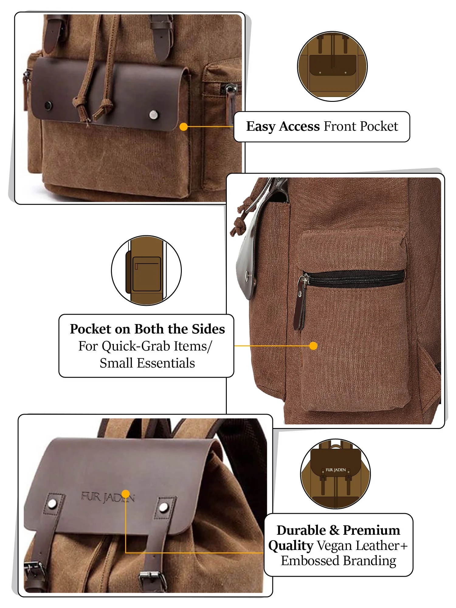 The Wayfarer | Brown - Image 4