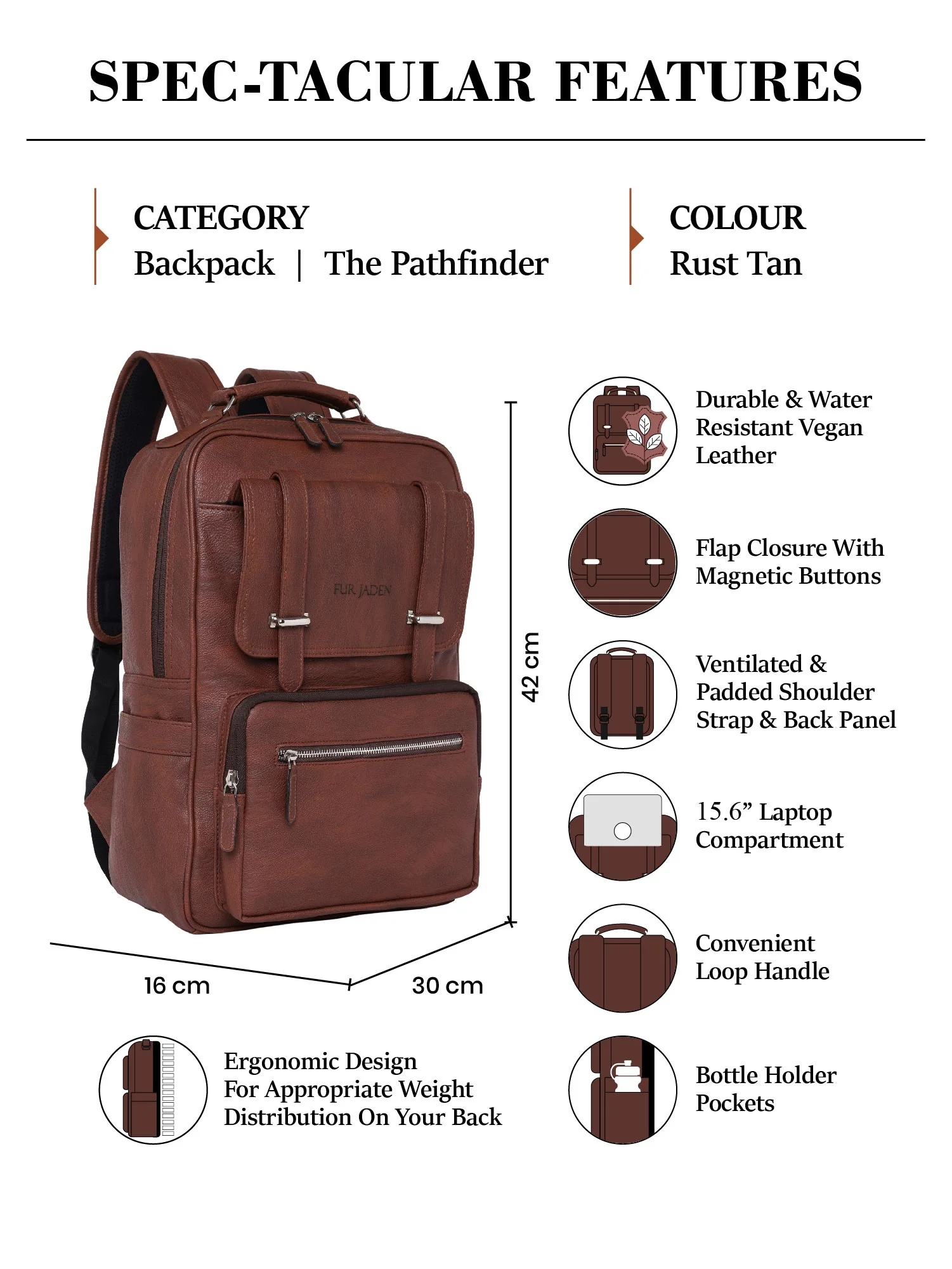The Pathfinder | Rust Tan - Image 9