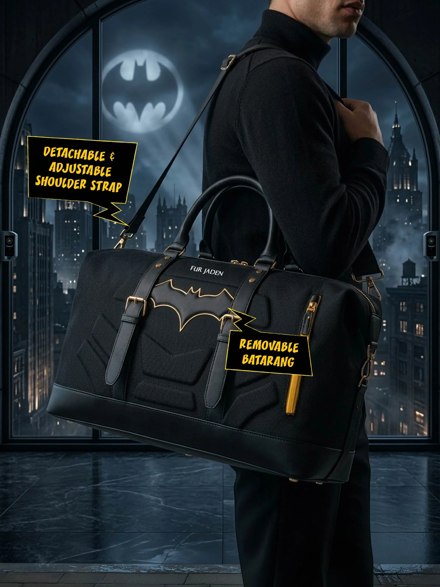 The Caped Crusader Duffle - Image 7