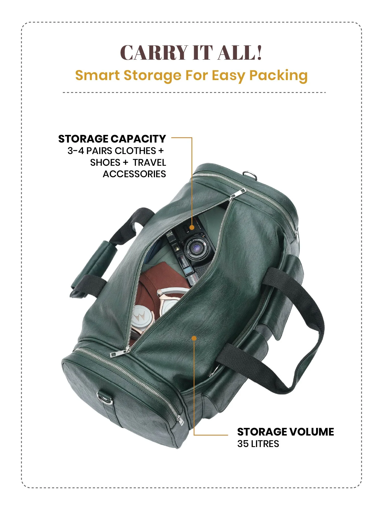 The Explorer Duffle I Sage Swag - Image 4
