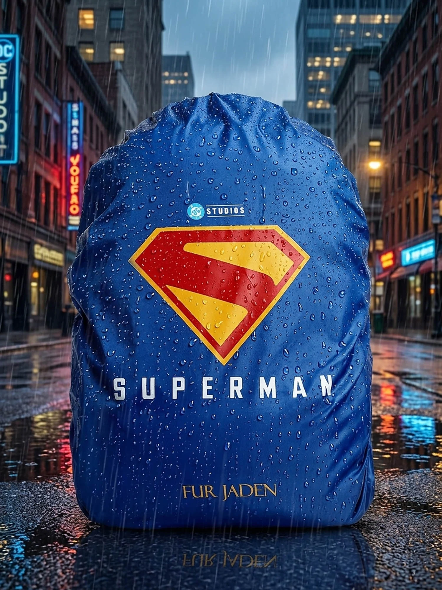 The Rainproof Cape - Blue - Image 5